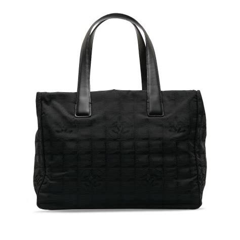 chanel new travel line tote|Chanel leather travelling line.